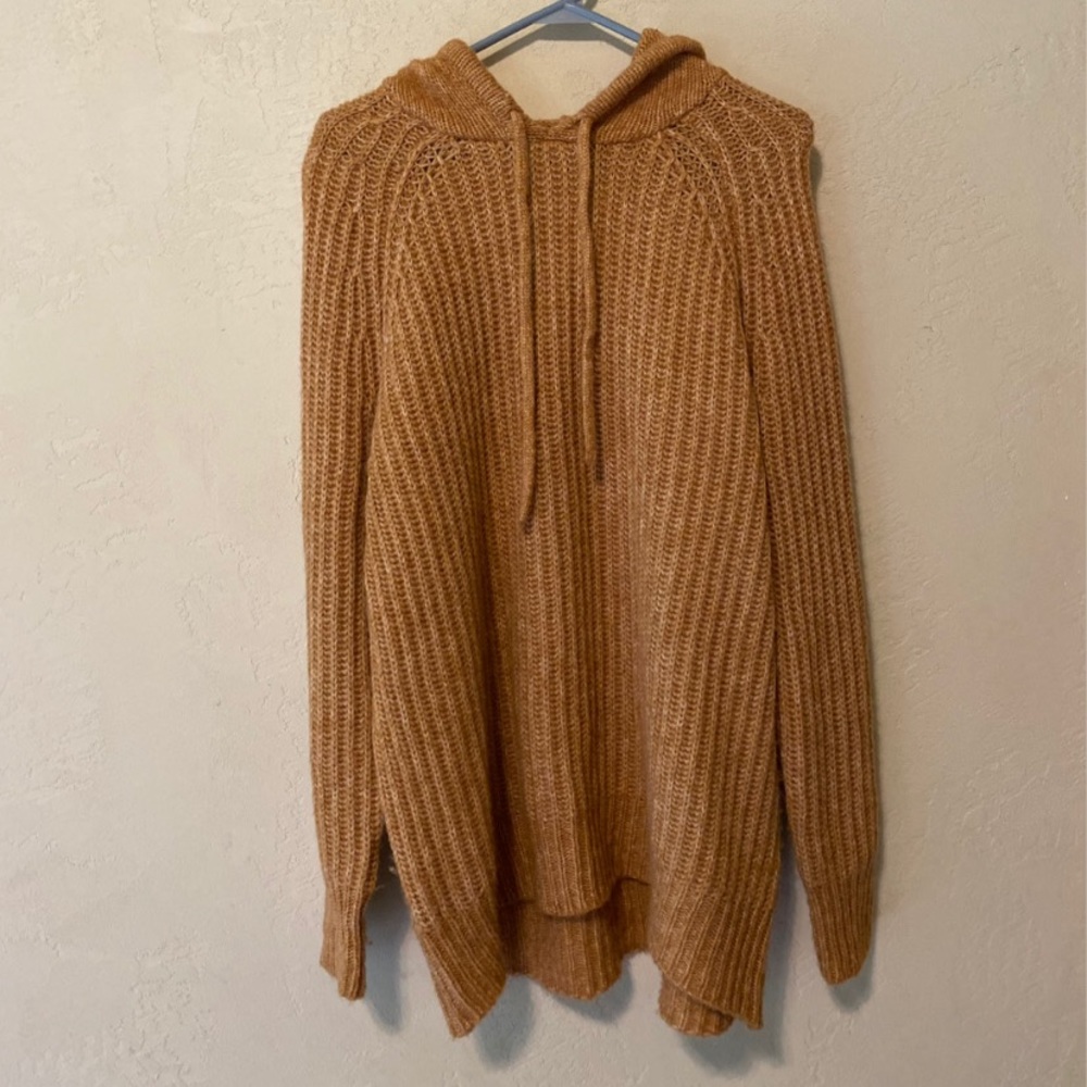 Burnt Orange Knitted Sweatshirt